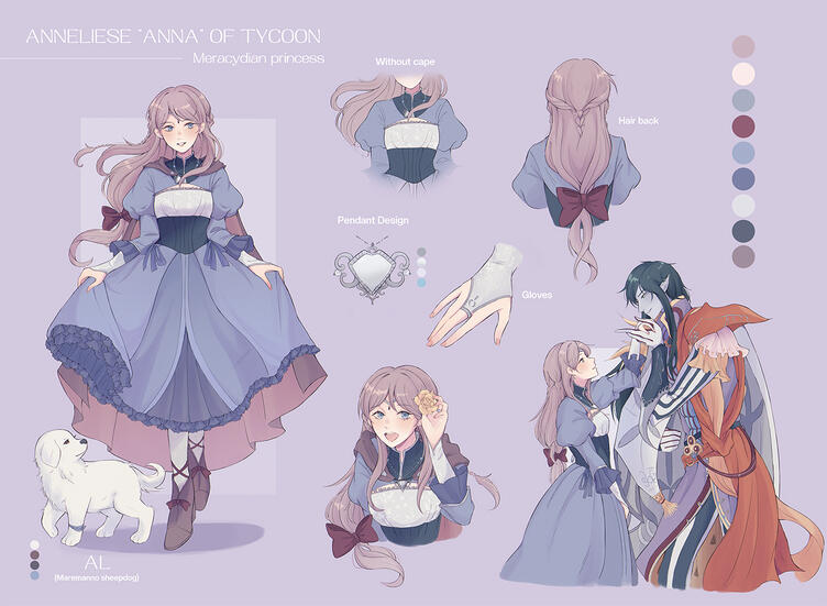 Full Concept Art of my Original Character (2026)